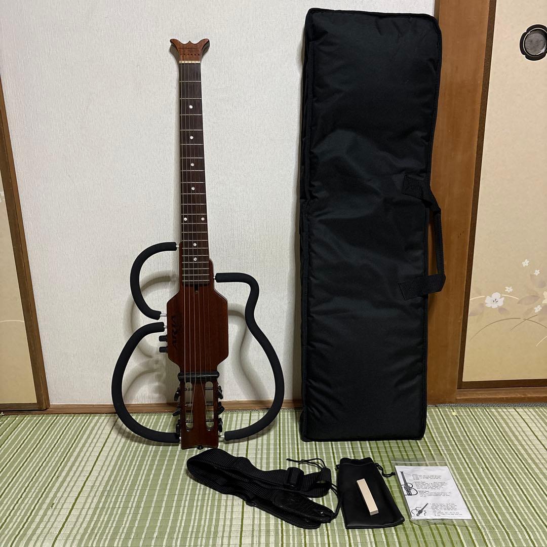 ARIA アリア　サイレントギター　AS-100S シンソニード　エレキギター
