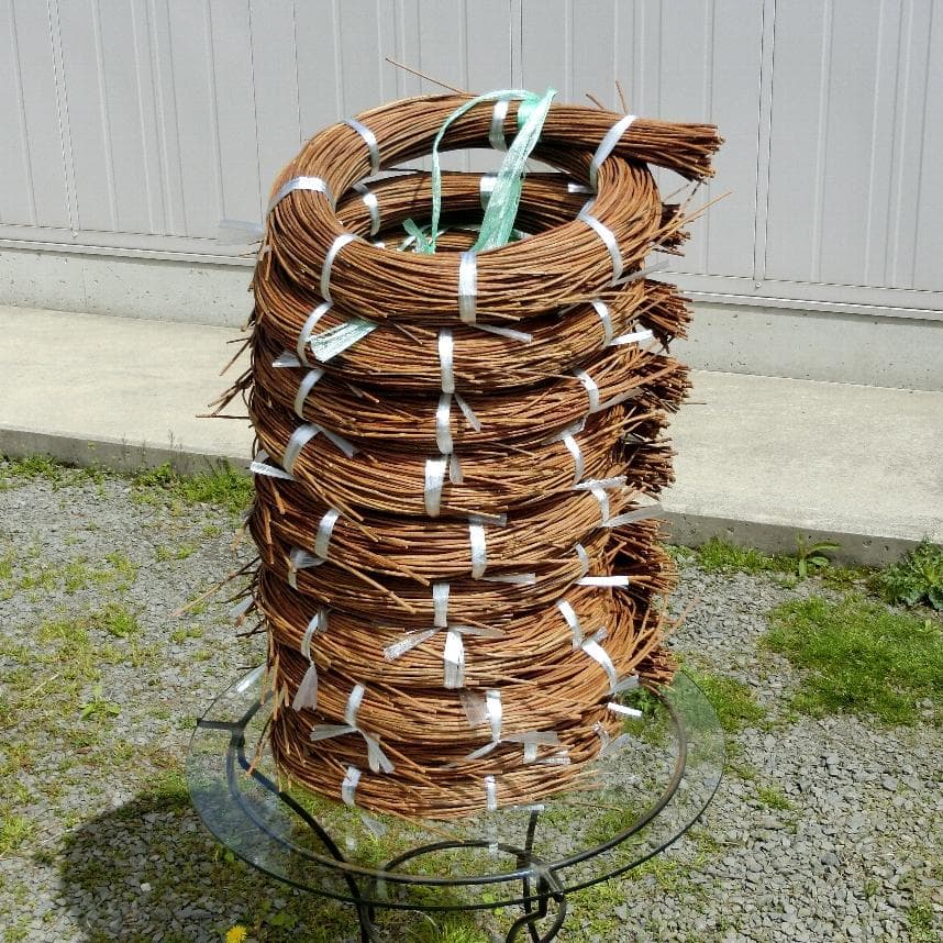 coco crochet　青森岩木山採取　あけび蔓　150cm～ 10kg