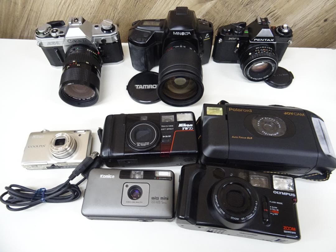 ぱ*む様 天018 カメラ まとめ売り 8点 ニコン ペンタックス ミノルタ コ