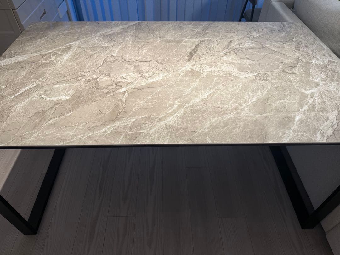 ニトリ セラミックダイニングテーブル(セーラル150 BE CR02)