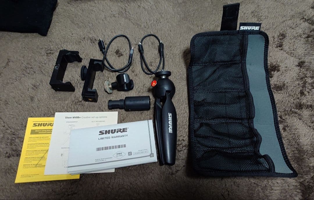 配信機器・PA機器・レコーディング機器 SHURE MV88+ Video Kit