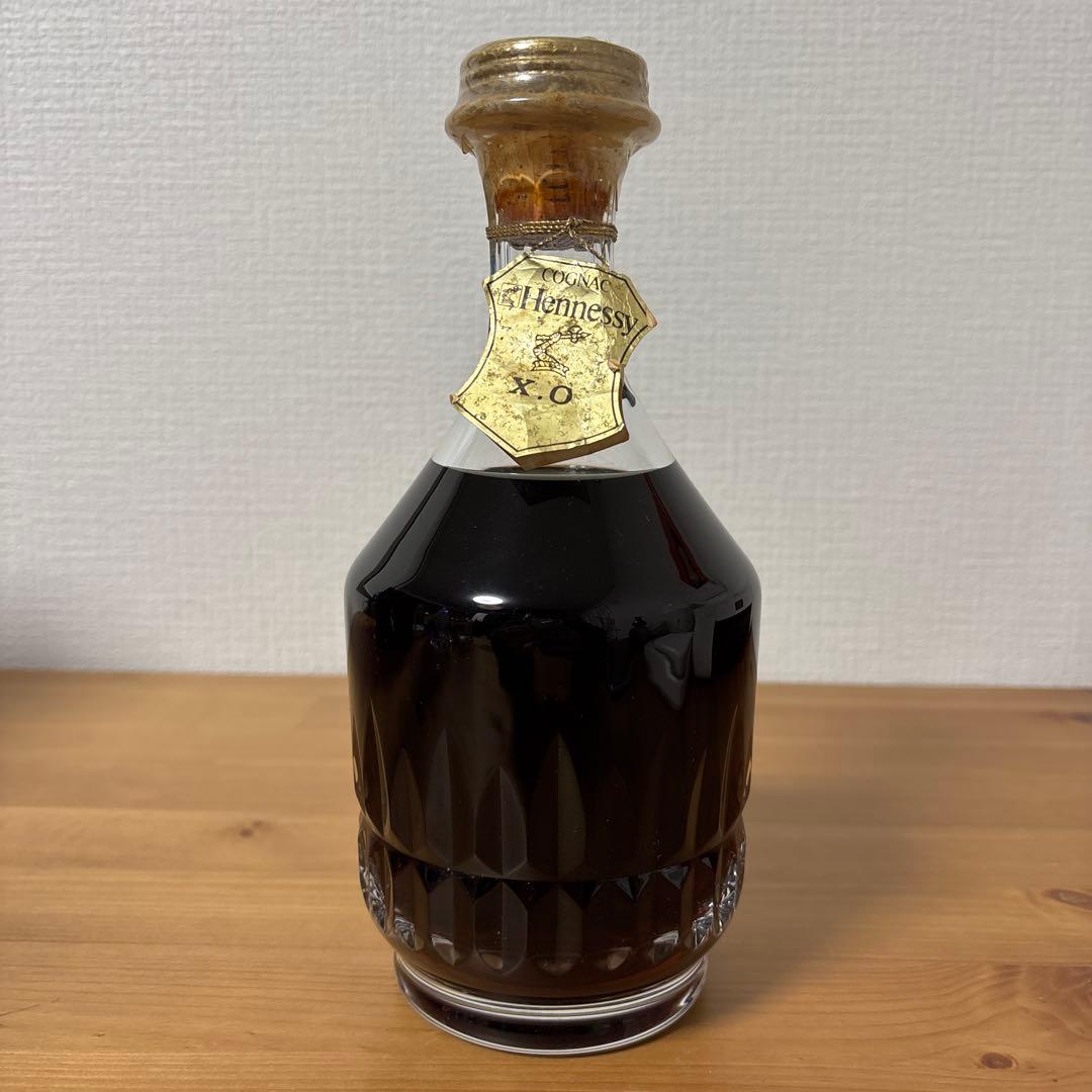 ヘネシー XO デキャンタ バカラ クリスタル ボトル コニャック 未開封