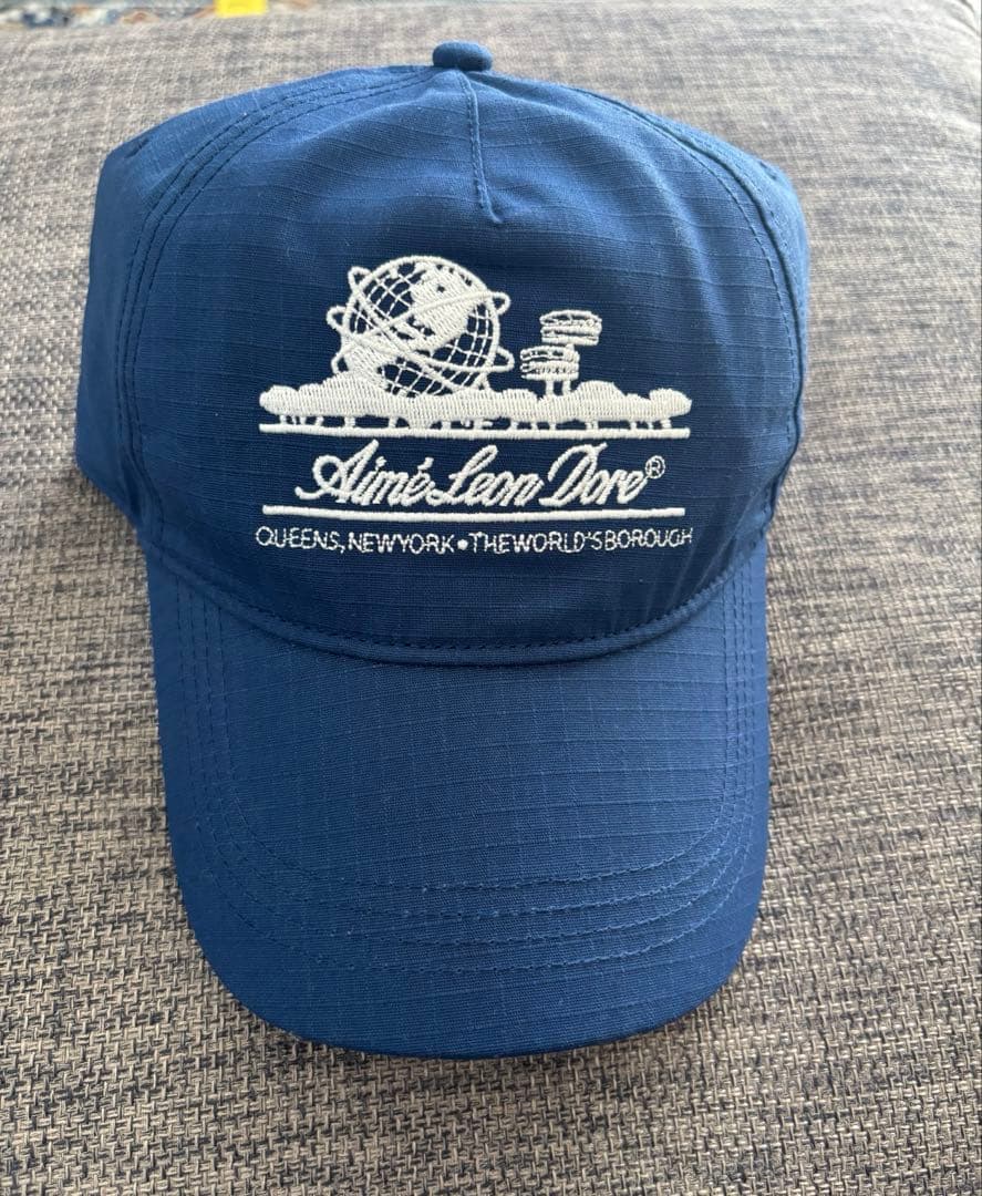 Aimé Leon Dore キャップ ネイビー