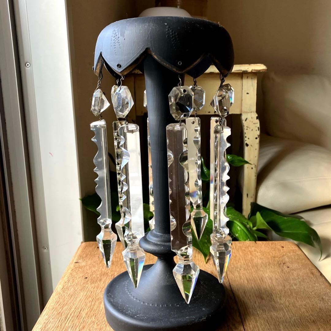 フランスアンティーク　クリスタル　オブジェ　キャッチー