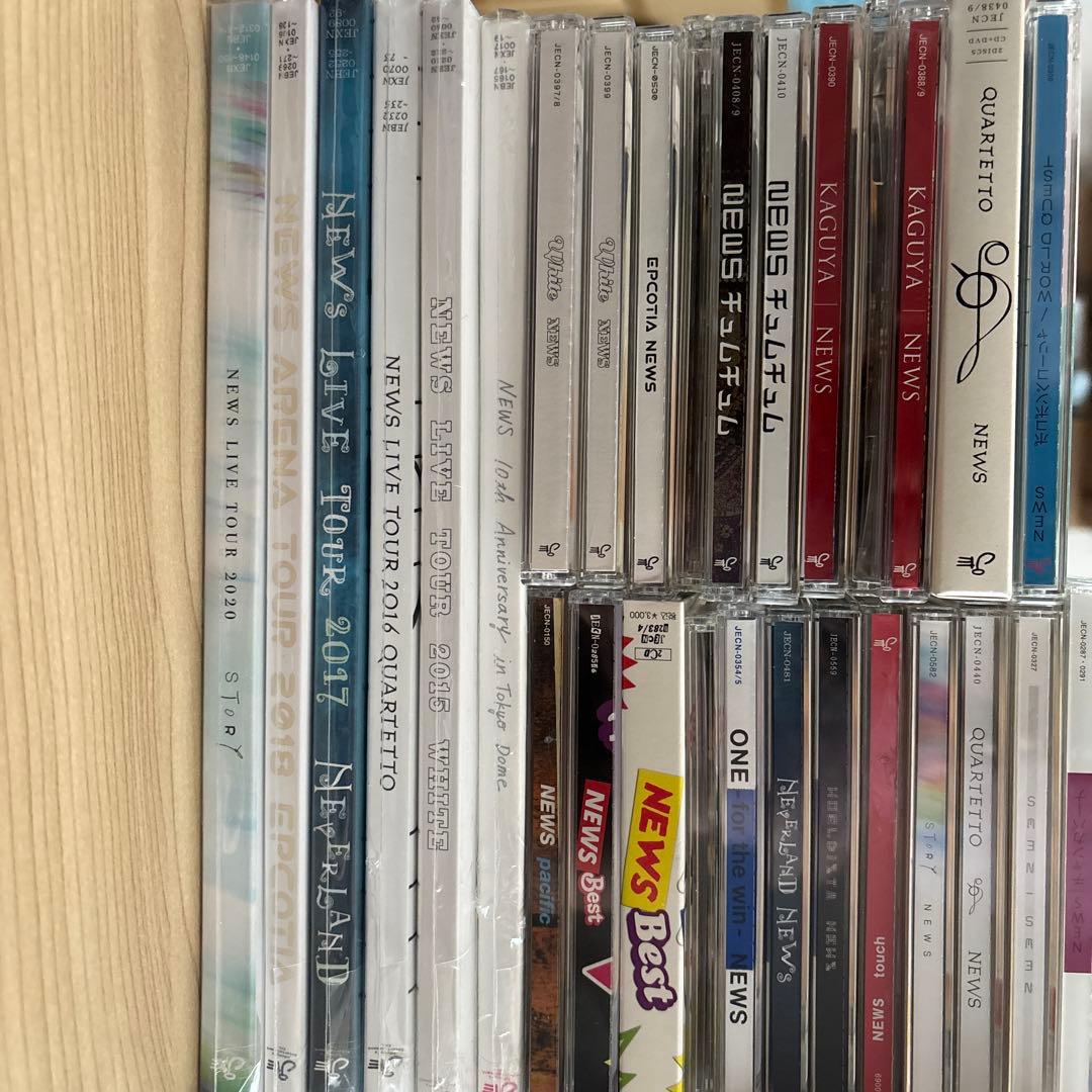 NEWS CD ライブDVD Blu-ray まとめ売り
