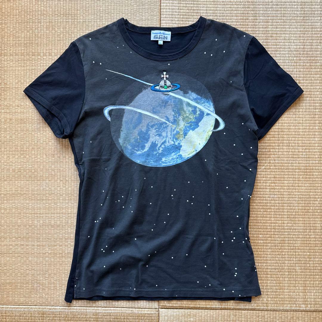 ヴィヴィアンウエストウッド Tシャツ 地球儀 プリント