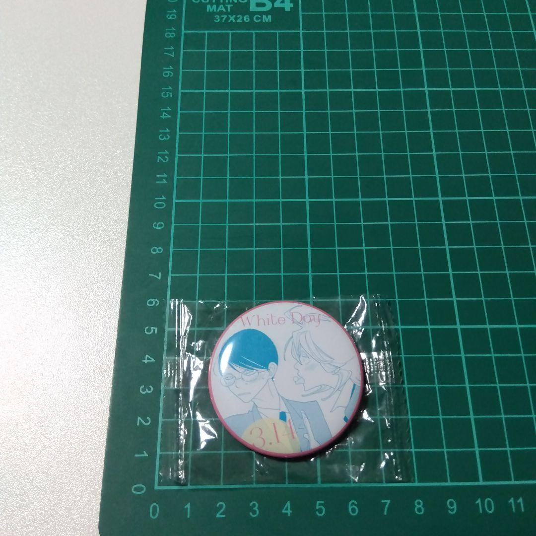 【同級生】佐条利人＆草壁光 缶バッジ ガチャガチャ カプセル 中村明日美子