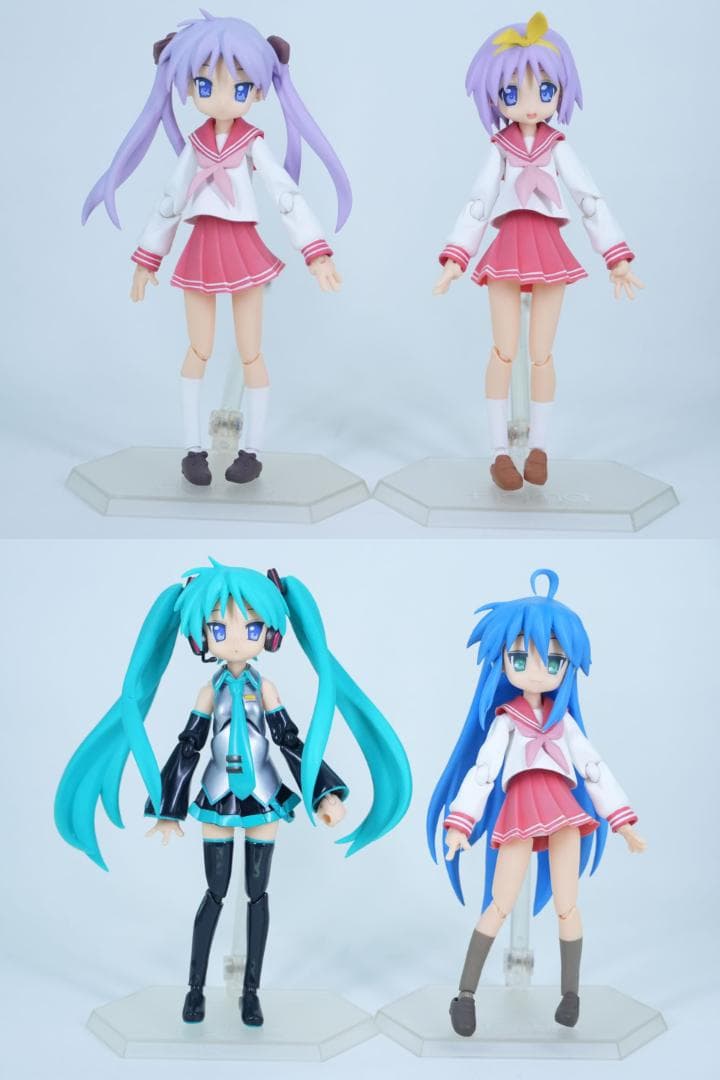 【1/20まで値下げ】 figma らき☆すた 4点セット