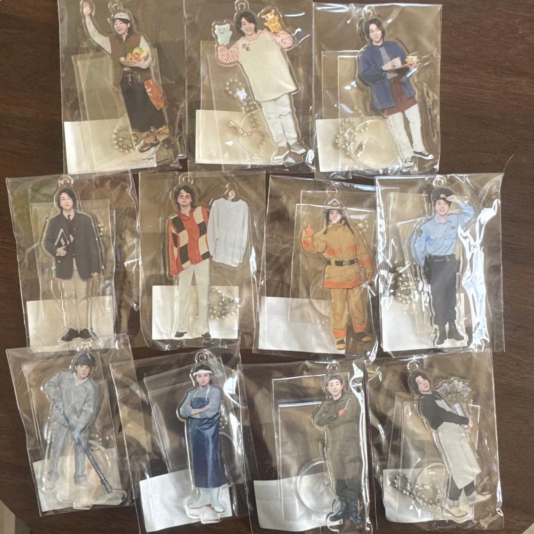 ライラック 大森アクスタ11種/ステッカー/クリアファイル まとめ売り