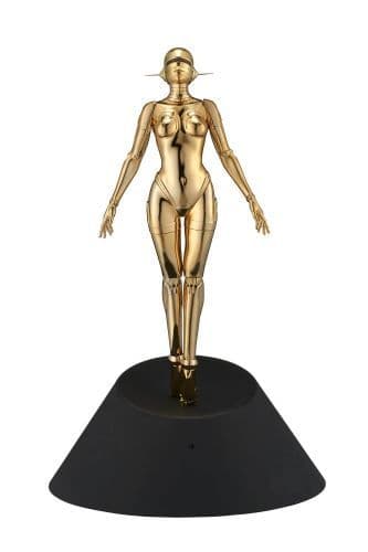 ●空山基 セクシーロボット 1/4 ゴールド フィギュア オブジェ アート