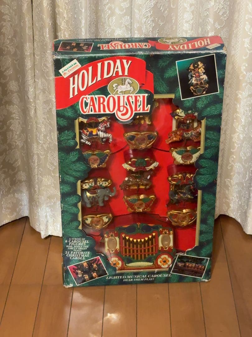 ミスタークリスマス　ホリデーカルーセル　クリスマス飾り　オーナメント