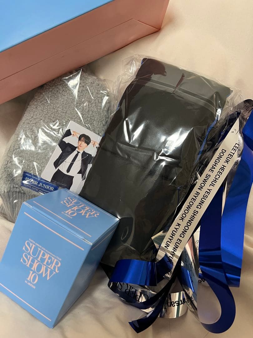 ◆非売品◆スーパージュニア　トレカ全員付　アップグレード特典4点　銀テープ付き