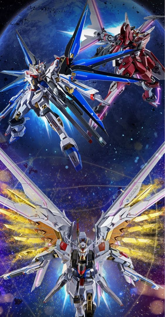 メタルロボット魂　ストライクフリーダムガンダム弐式　計4点