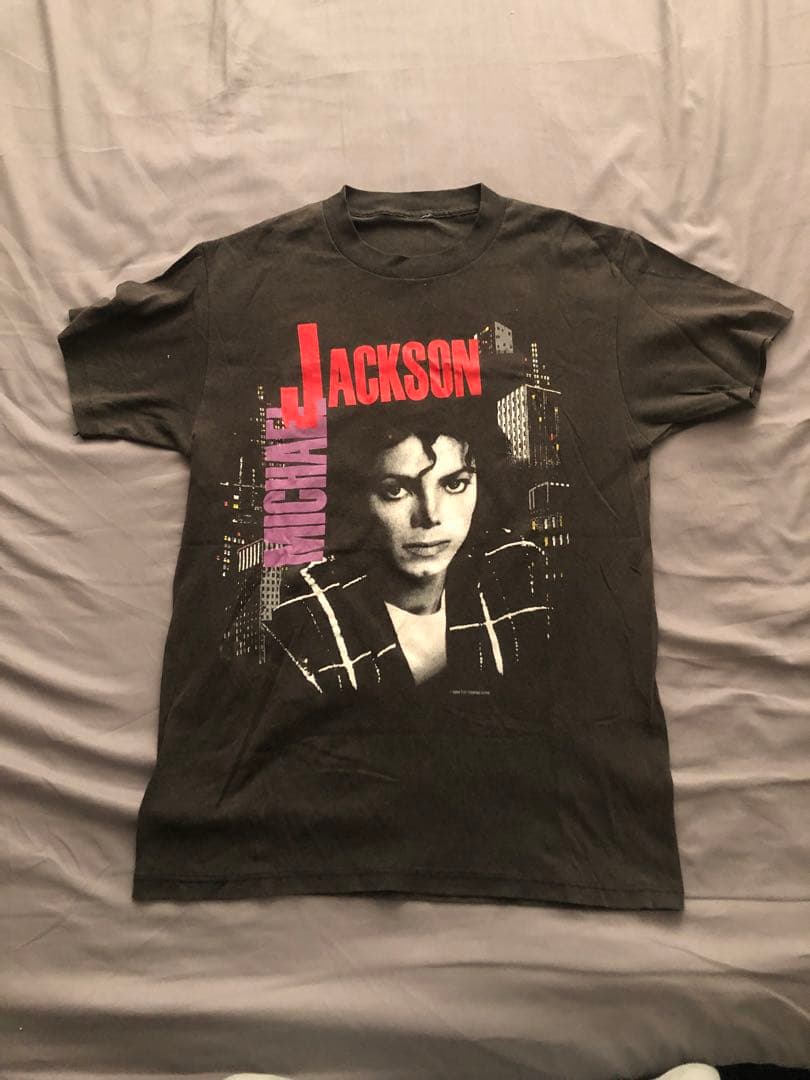 ヴィンテージ　88年　マイケルジャクソン　ツアーTシャツ