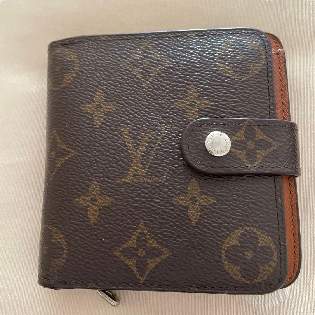 Louis Vuitton 二つ折り財布 ダークブラウン　モノグラム