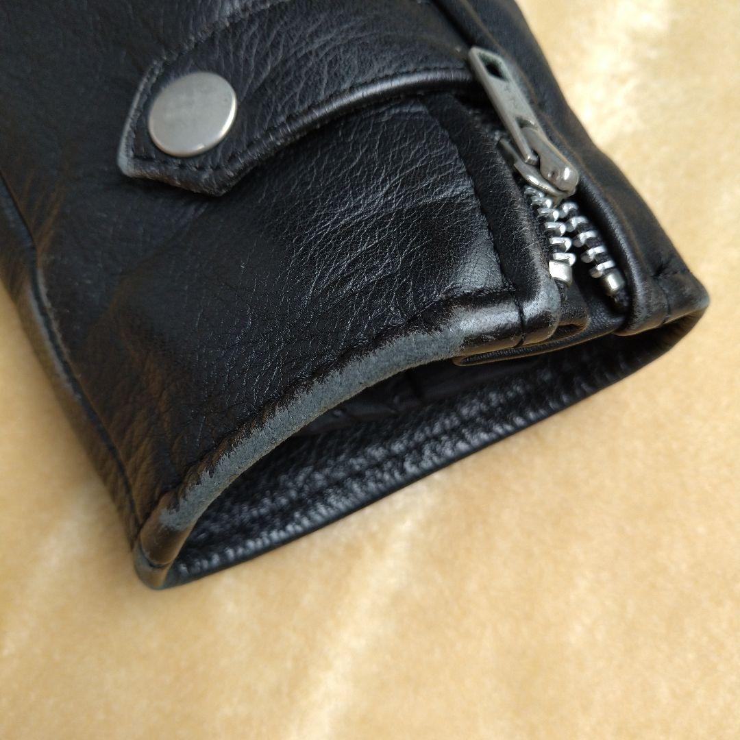 リューグーレザーズ 本革 L ライダース 革ジャン バイク