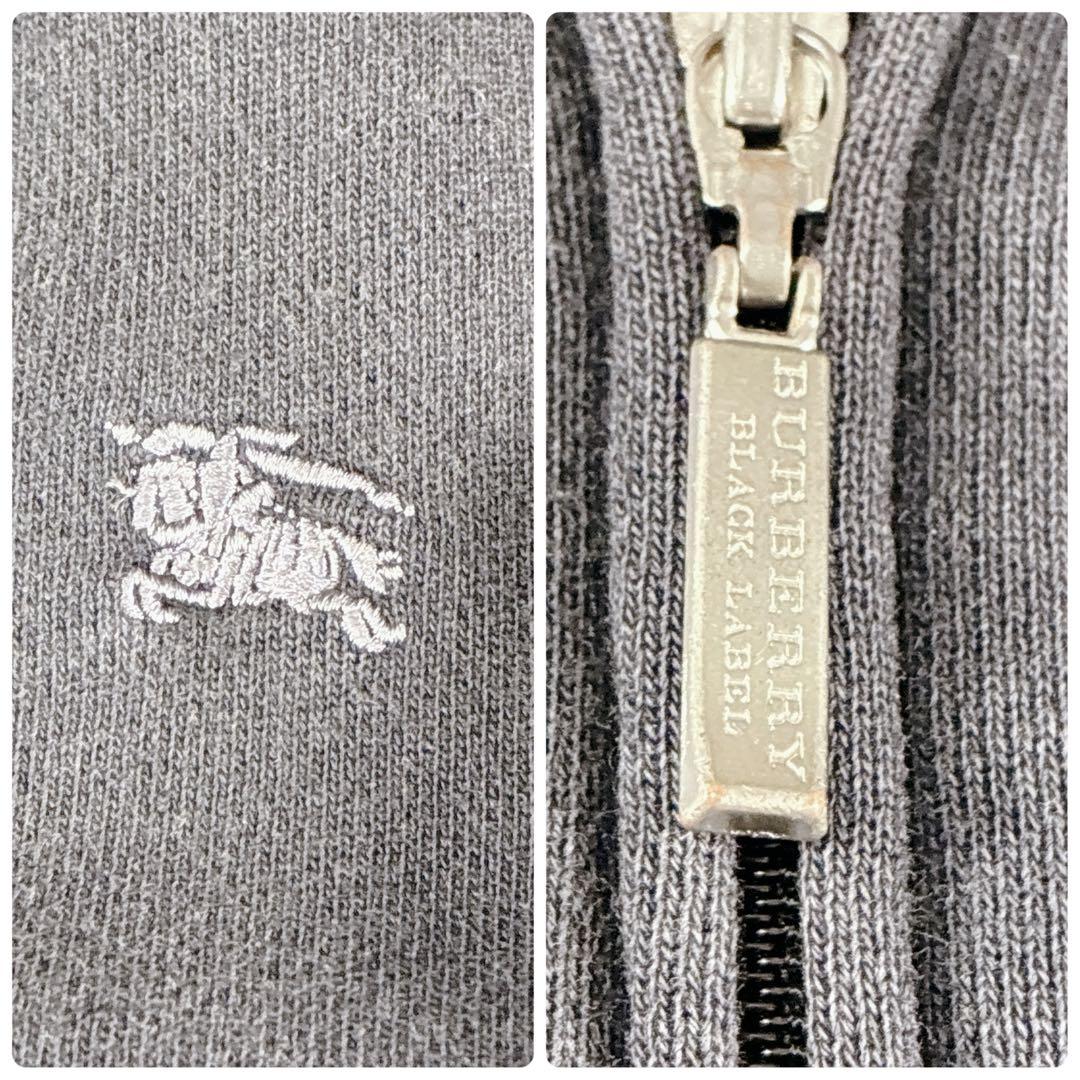 大人気 バーバリーブラックレーベル ラビットファー パーカー ノヴァチェック