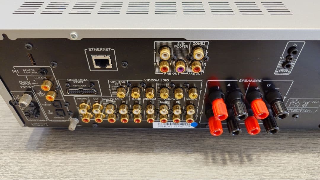 【美品】ONKYO TX-8050 アンプ　リモコンあり