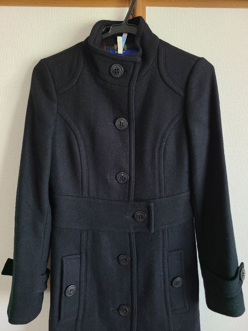 【お値下げ中】美品 BURBERRY ブルーレーベル コート ブラック