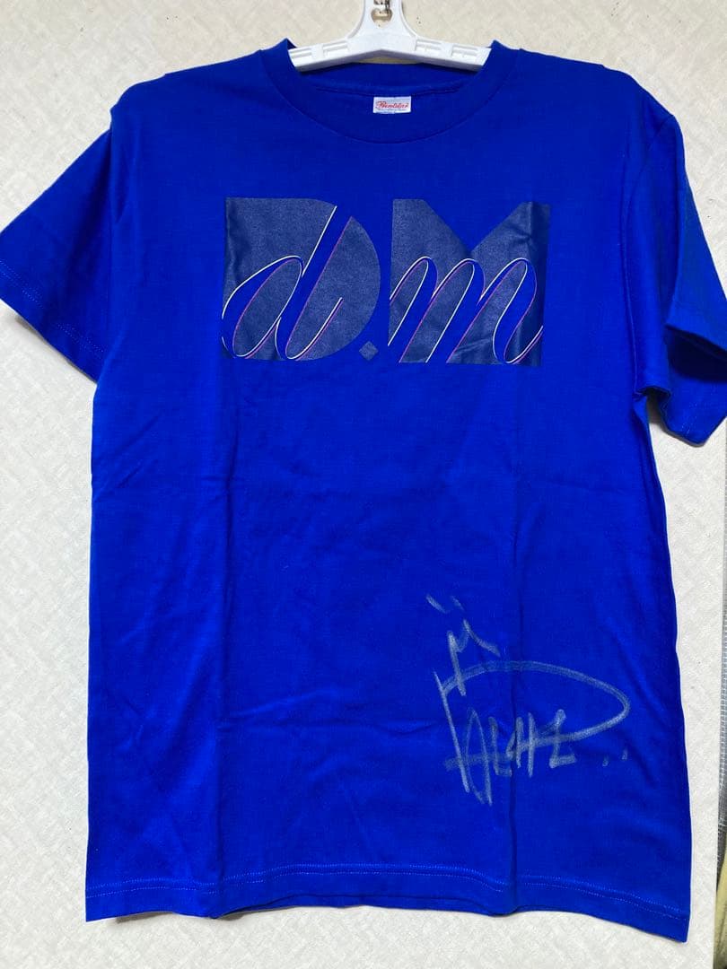 Tシャツ　三浦大知 2016 ファンクラブ サイン入り M 青　ブルー　激レア