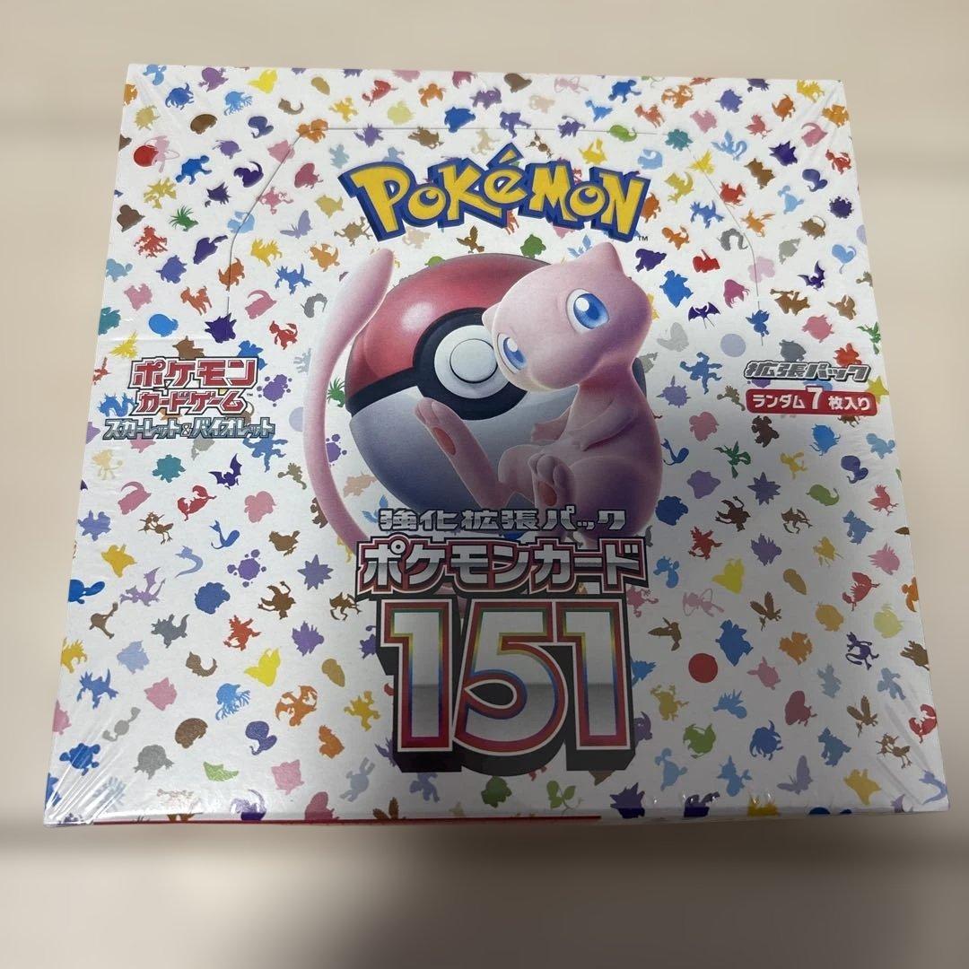 ポケモンカード　151 BOX シュリンク付き　1BOX