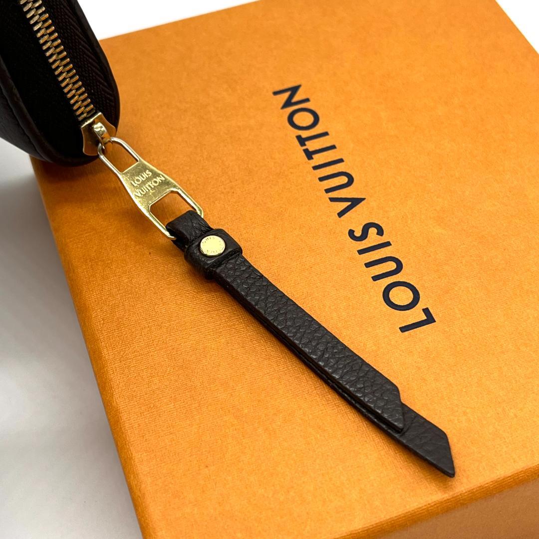 ルイヴィトン　ジッピー　パース　アンプラント　ダークブラウン　箱付き