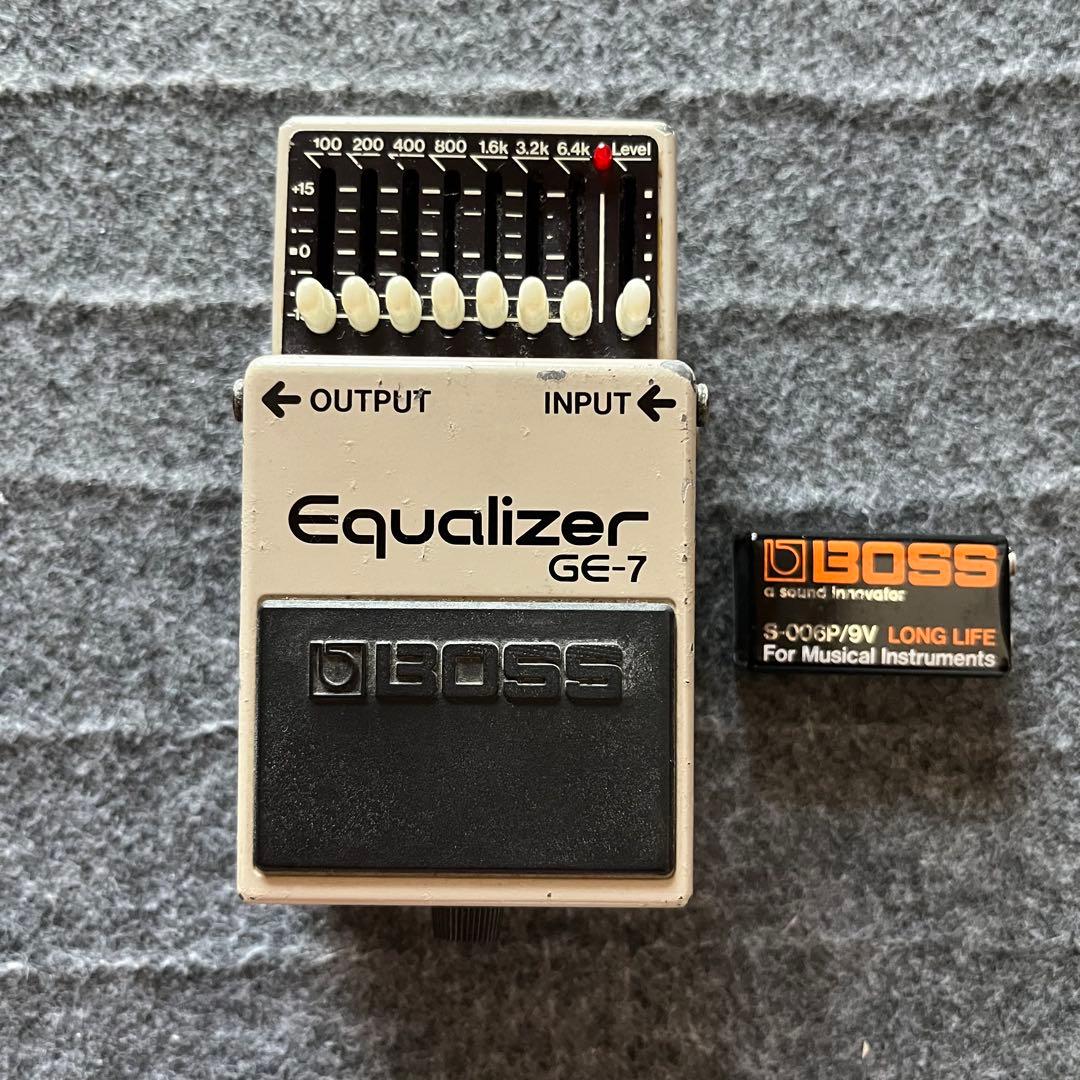 BOSS GE-7 イコライザー ギター エフェクター 日本製 1983年