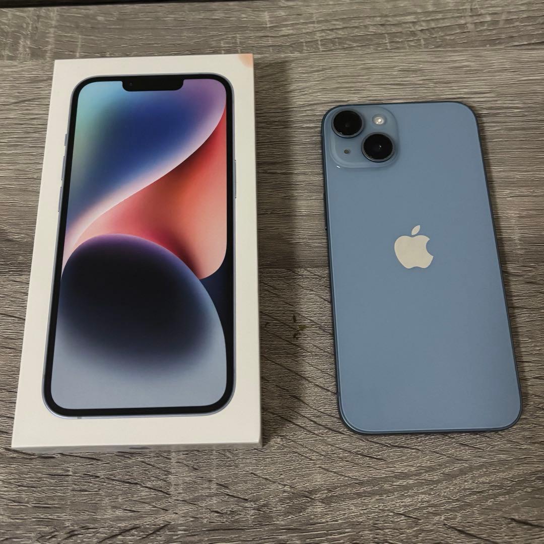 t*t様 Apple iPhone 14 青 本体