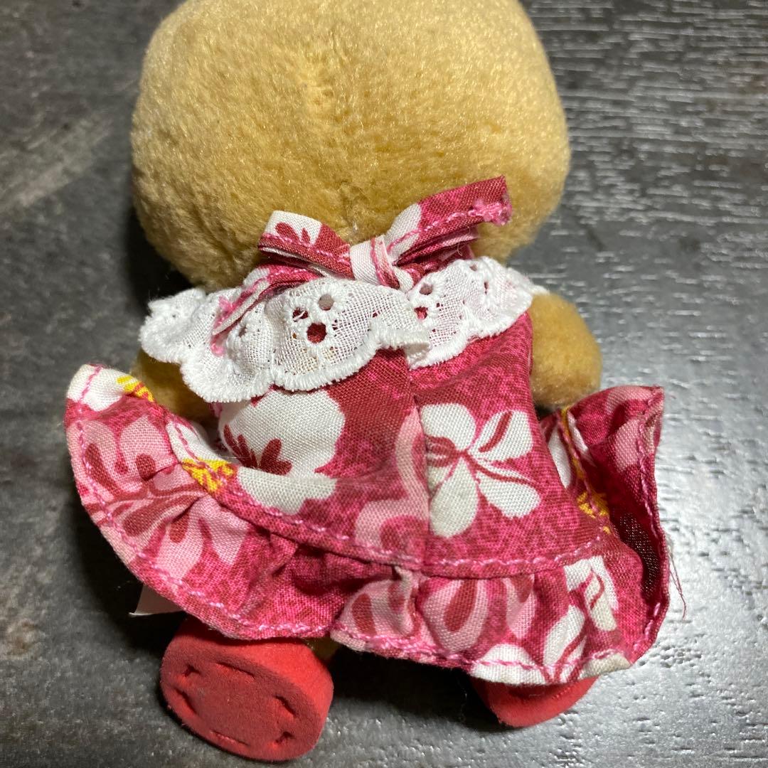 激レア！当時物　ハローキティ　日焼け　ハワイ　ぬいぐるみキーホルダー　レトロ 9