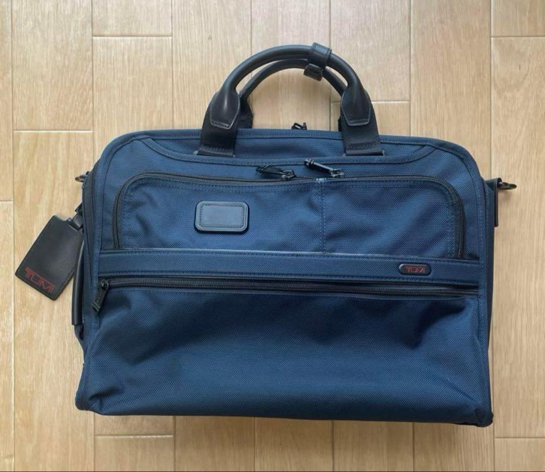 TUMI ビジネスバッグ ネイビー 3way