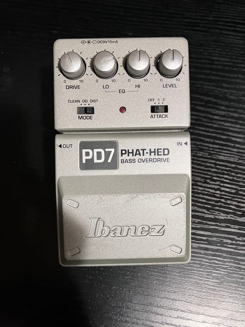 Ibanez PD7 PHAT-HED ベースオーバードライブ ディストーション