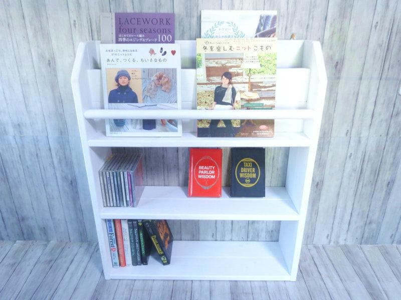 ハンドメイド オールインワンラック ワイドタイプ（ホワイト）