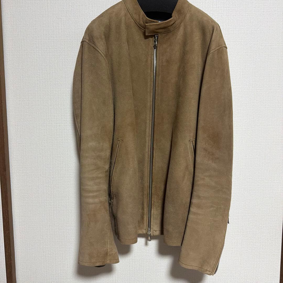 ユナイテッドアローズ　シングルライダース　スエード