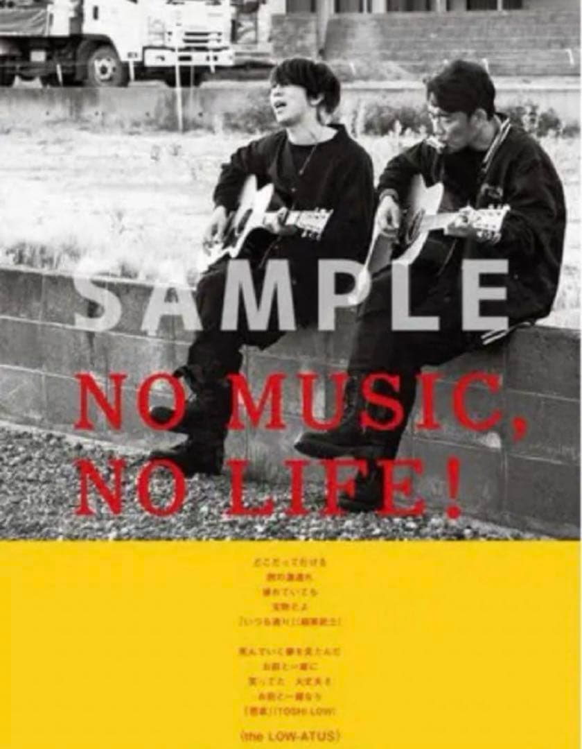 タワレコ NO MUSIC NO LIFE the LOW-ATUS ポスター