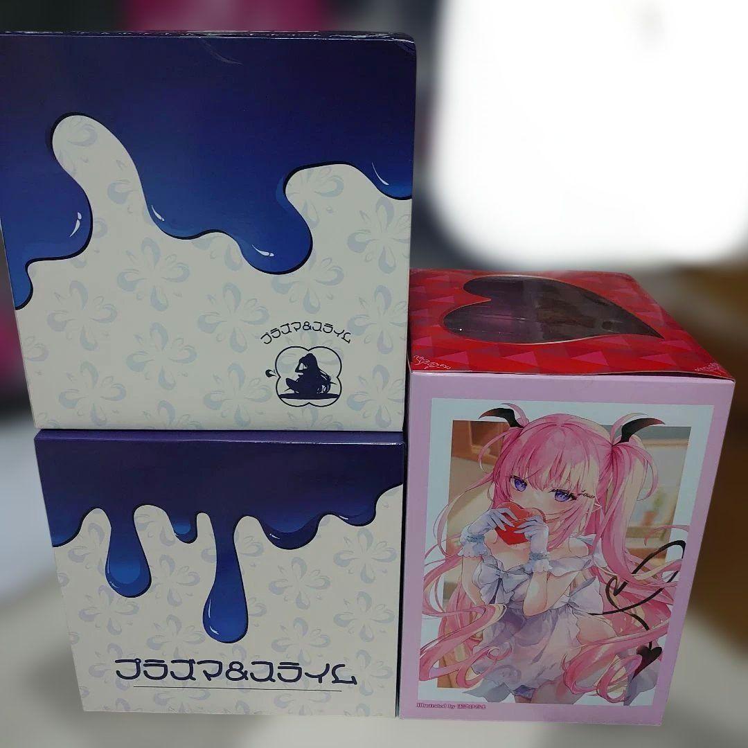 玉之けだま プラズマ&スライム ルルム バレンタイン フィギュア 2点セット