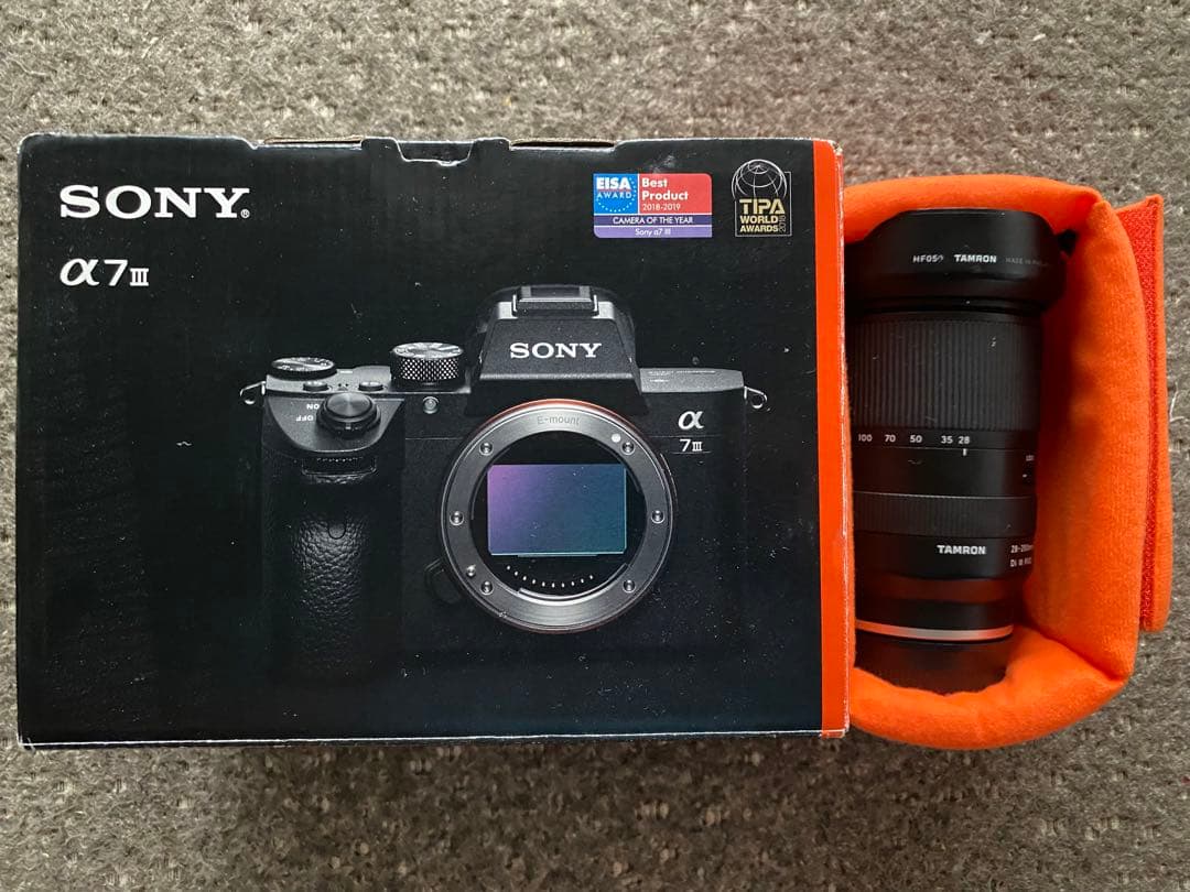 【最終価格】SONY α7ⅲ / TAMRON 28-200mm Eマウント