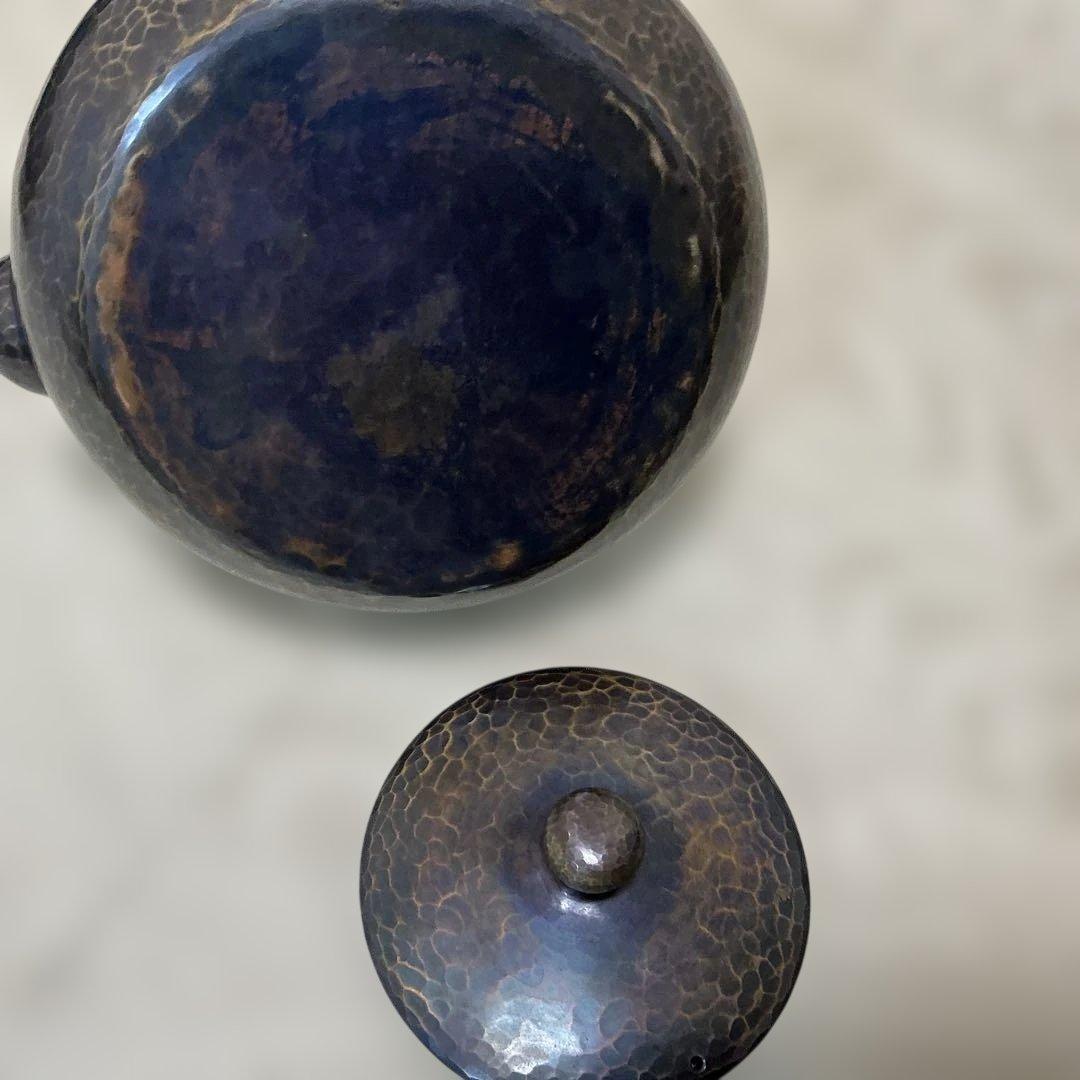 玉川堂　鎚起銅器　やかん