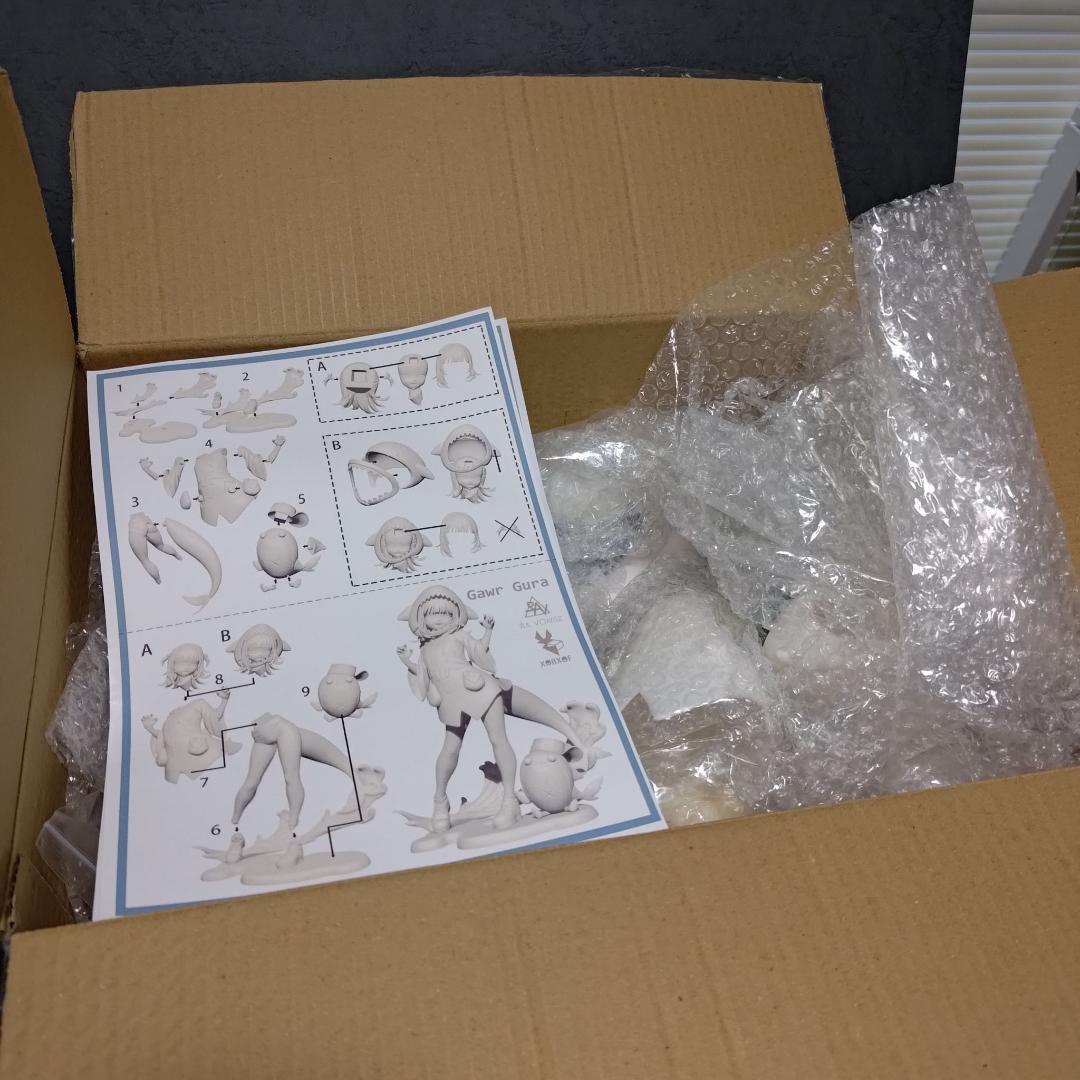 よるぴ 1/4 がうるぐら　ガレージキット　フィギュア ホロライブ