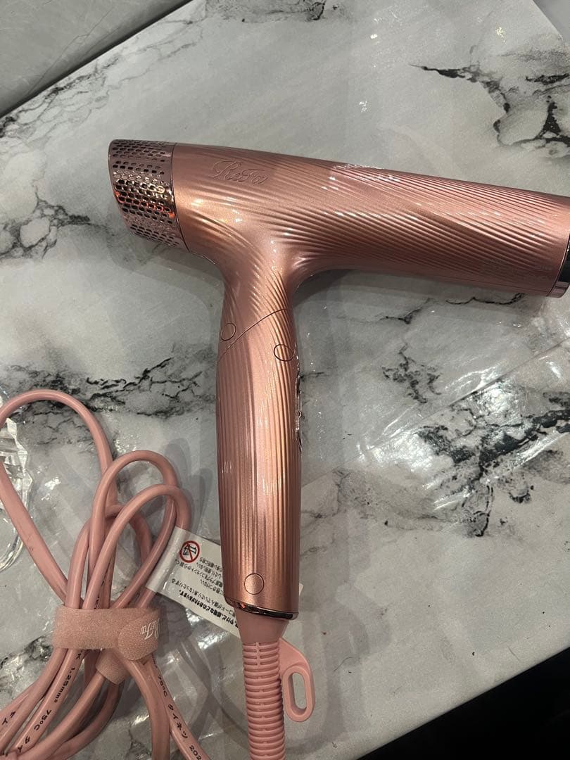 ReFa ヘアドライヤー ピンク 専用台座付き