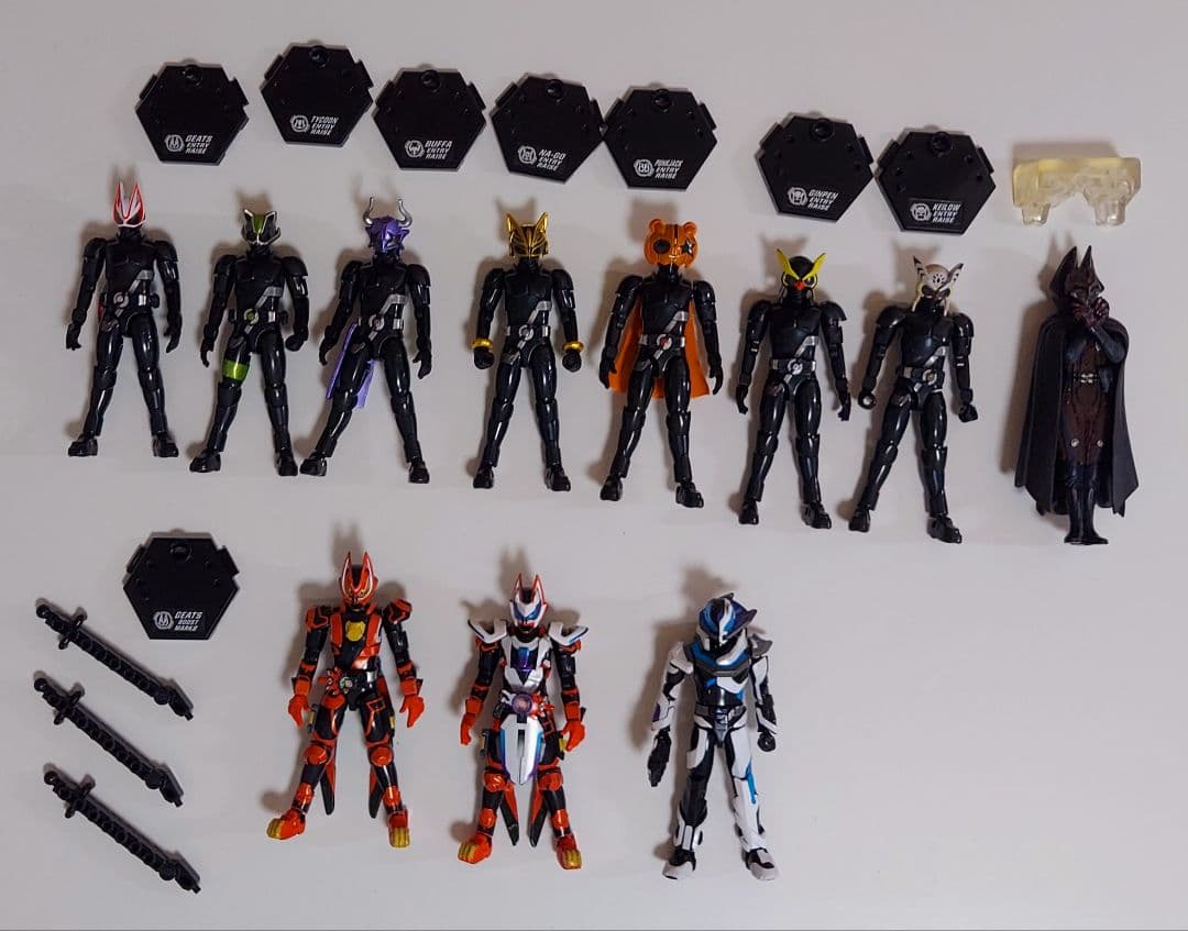 装動 仮面ライダーギーツ ブーストマークII レーザーブースト ジーン 11体