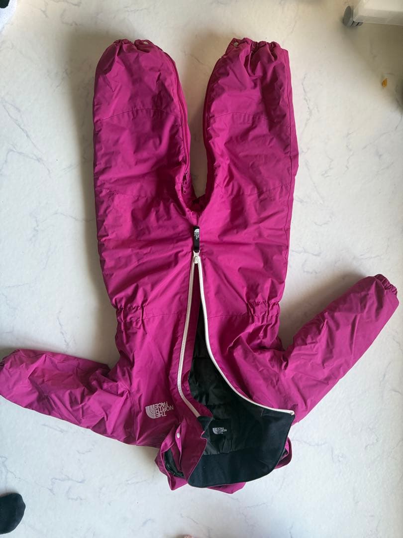 THE NORTH FACE 子供用スキーウェア 06 ピンク