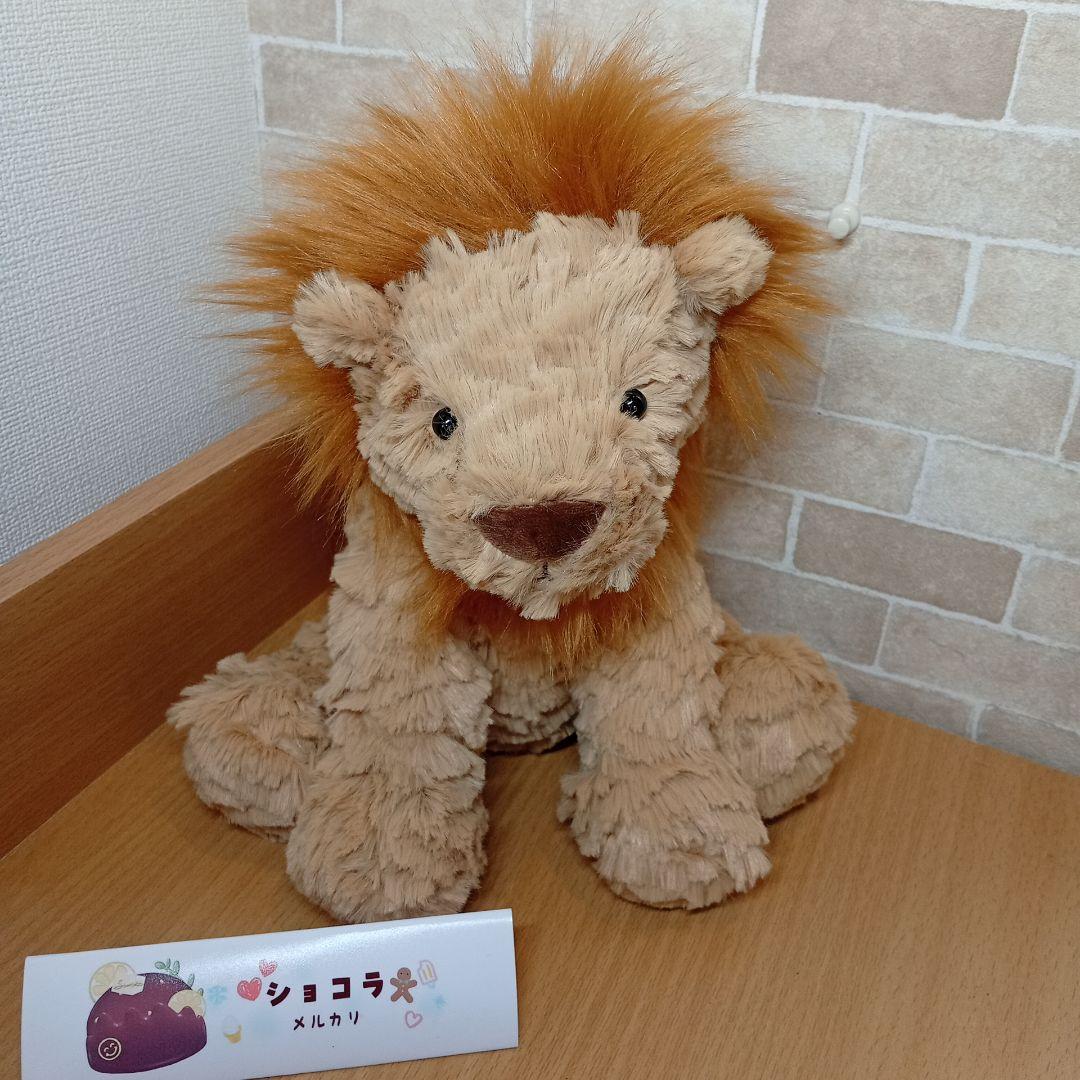 　fuddlewuddle lion ライオン　ぬいぐるみ　動物