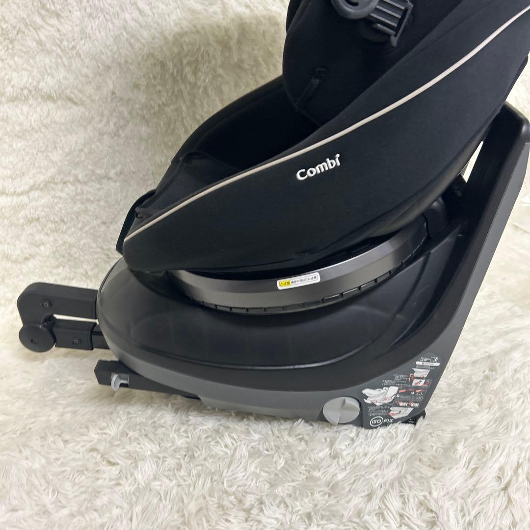 【美品】combi クルムーヴスマート isofix JJ-650 ブラック