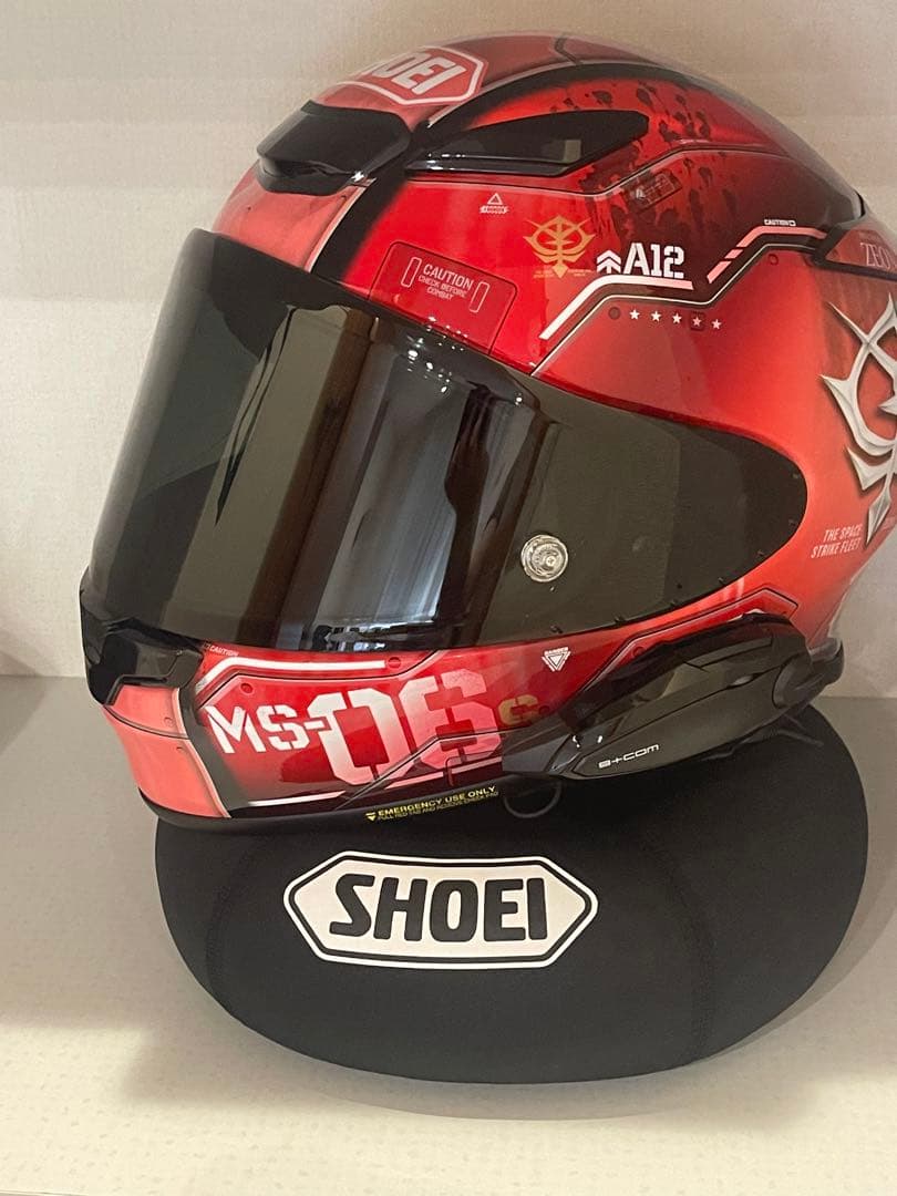 【satokayo】SHOEI Z-8 シャアモデル SB6XR 装着済み