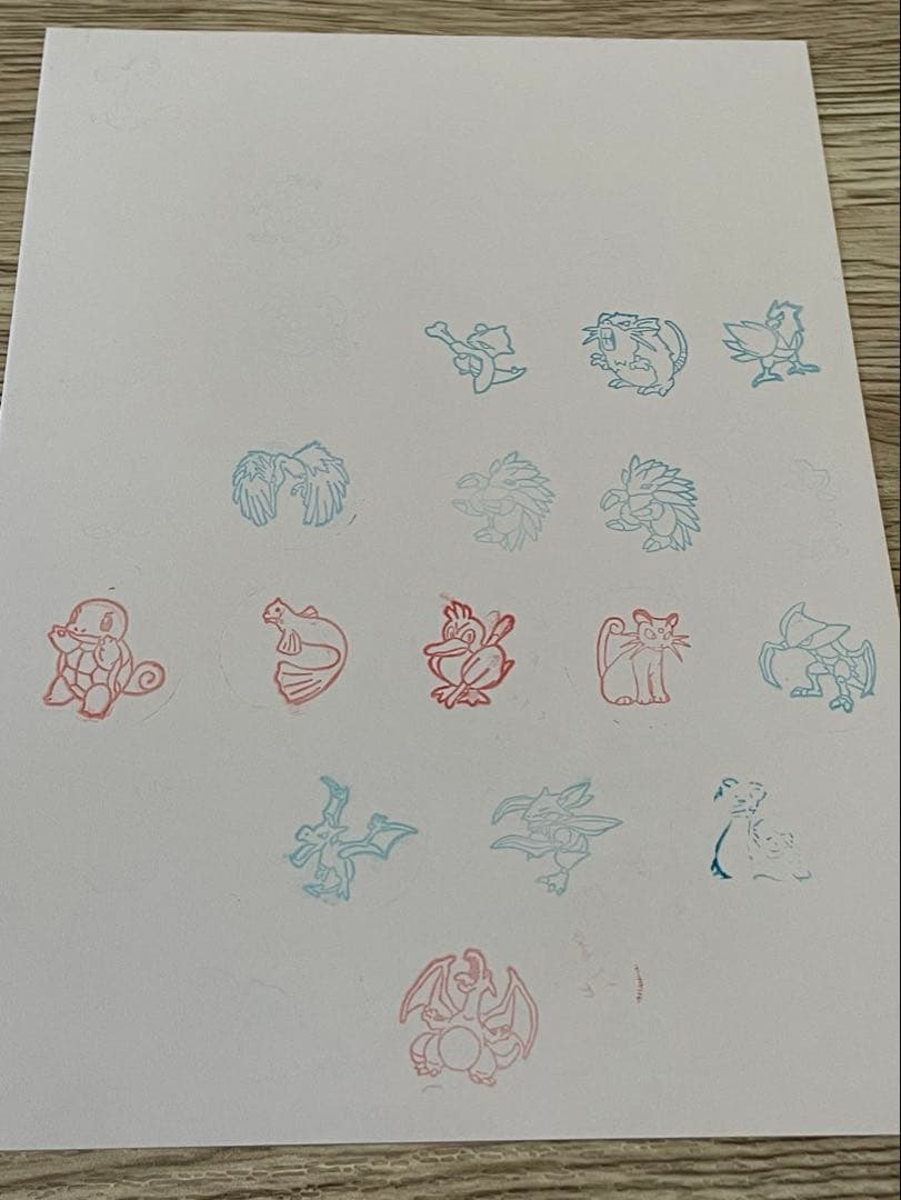 《超希少》ポケモンフィギュア　スタンプ　40体セット