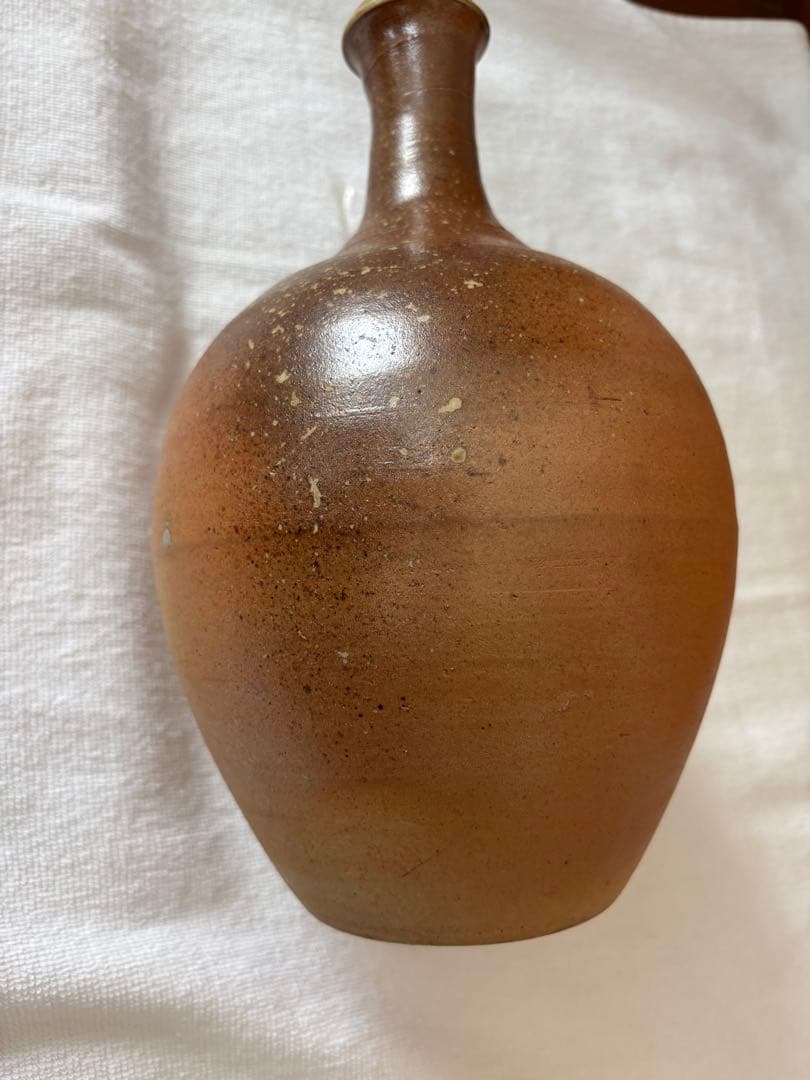 信楽焼　大徳利　花瓶アンティーク置物　骨董品　唐九郎釜