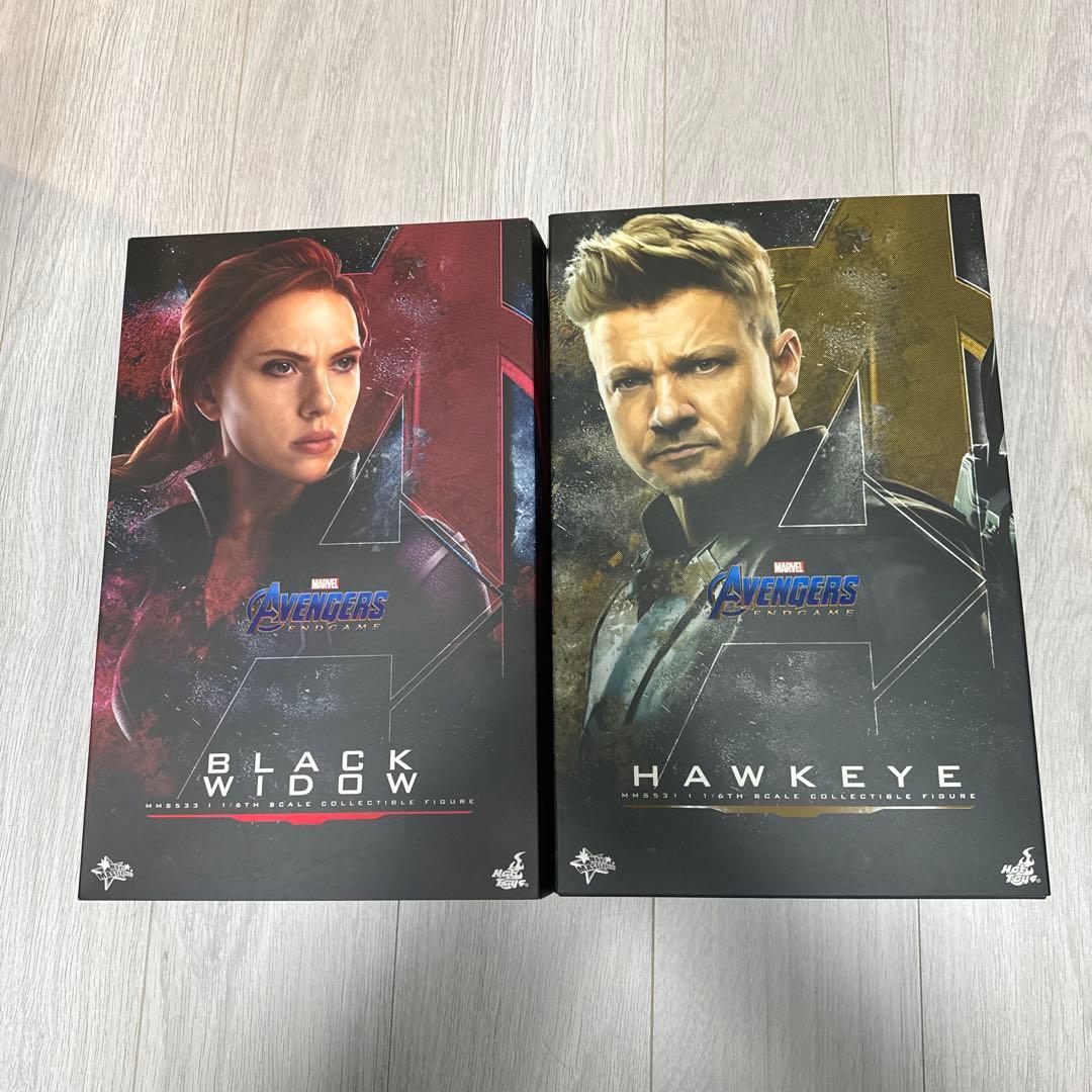 ホークアイ ブラックウィドウ セット ホットトイズ