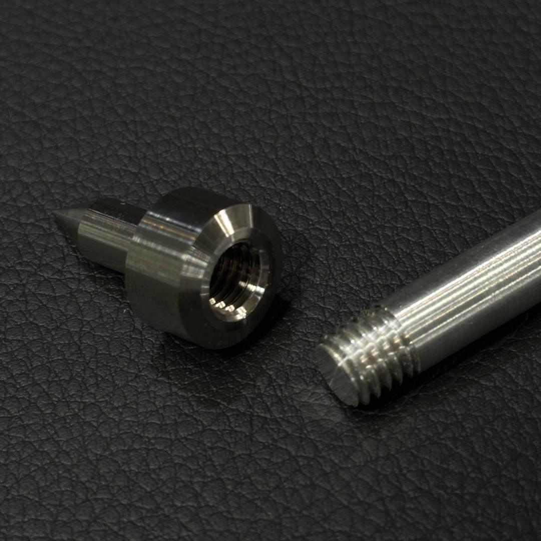 新品 特注品 チェロ エンドピン 8mm 超々ジュラルミン製 + チ m1847