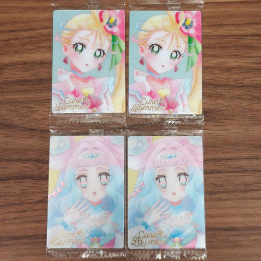 プリキュア ウエハース キュアサマー　キュアラメール ローラ HRまとめ売り