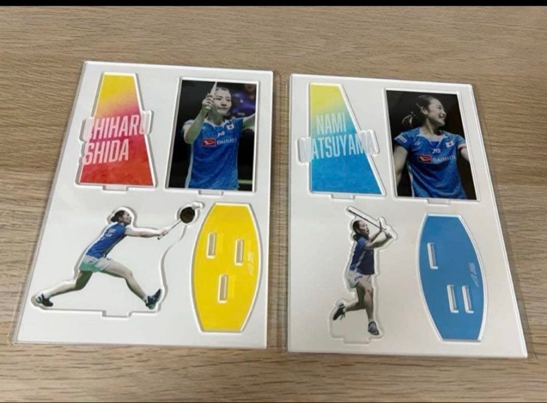 シダマツペア　アクリルスタンド